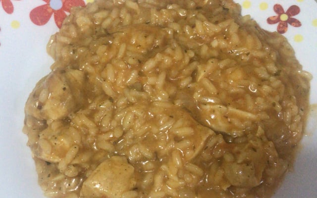 Risoto de frango Tudo Gostoso