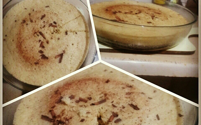 Bolo de banana de microondas