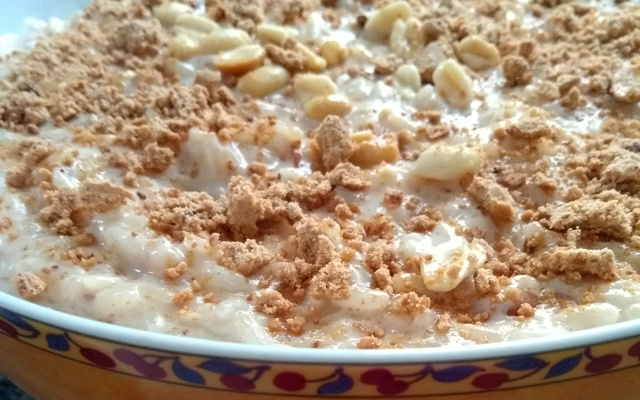 Arroz doce cremoso da Gra