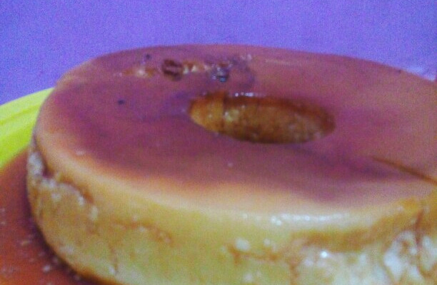 Pudim de leite em pó idêntico ao de leite condensado