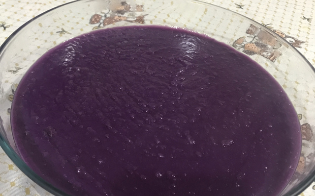 Doce de batata doce roxa