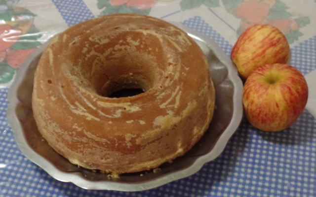 Bolo de aveia simples