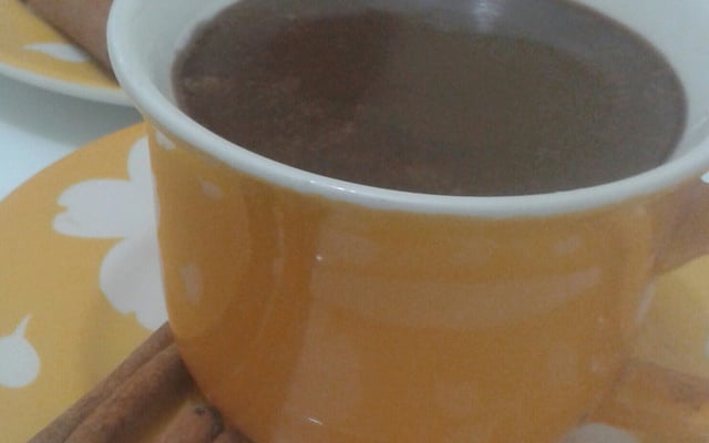 Chocolate quente sem creme de leite e leite condensado