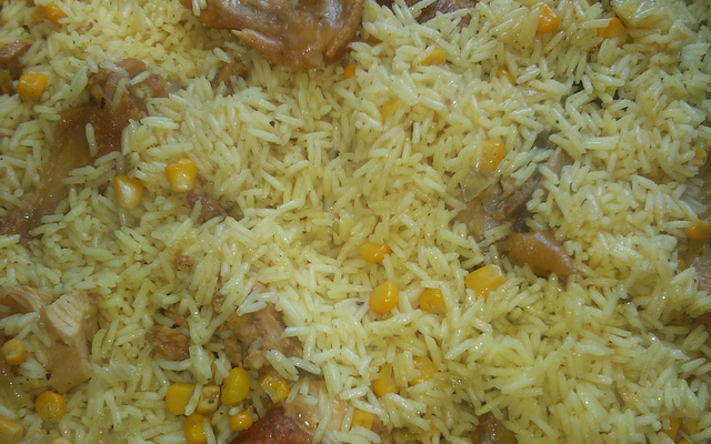 Galinhada à la Chandellier