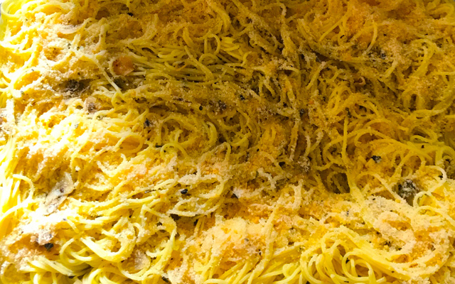 Massa alho e óleo fácil