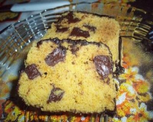 Panetone de chocolate de cenoura