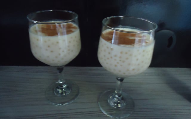 Sagú de leite diferente