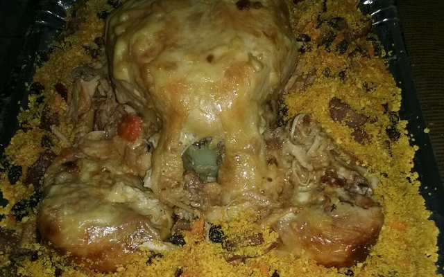 Peru crocante de natal