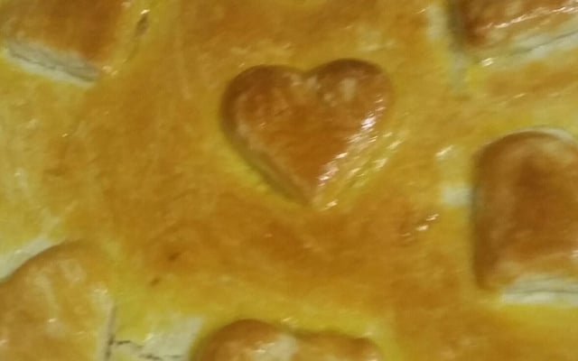 Massa podre com banha para empada