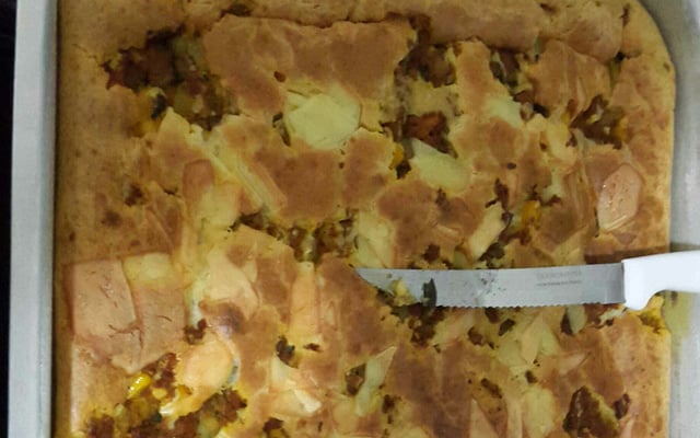 Torta fácil de carne moída