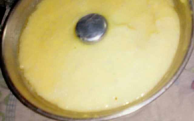 Angu doce prático e gostoso