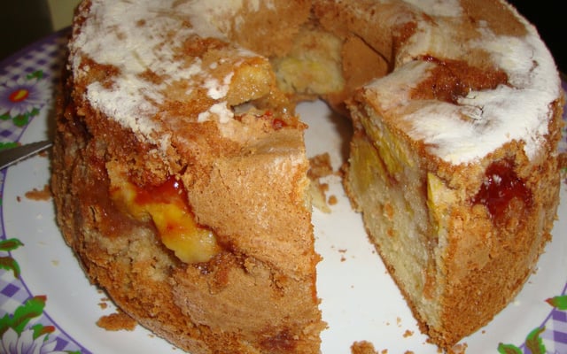 Cuca de banana da Lorena