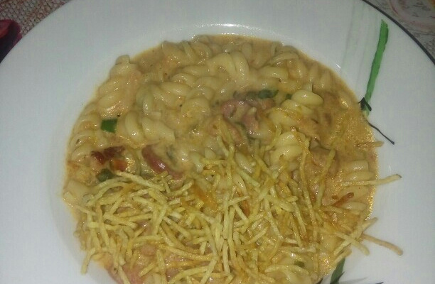 Macarrão de panela de pressão bem simples