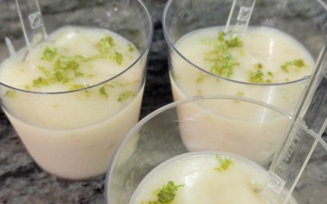 Brigadeiro de caipirinha de colher