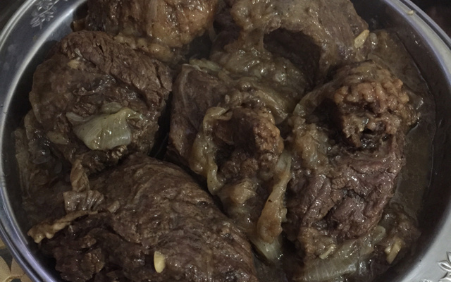 Fraldinha de panela com cebola e sem água