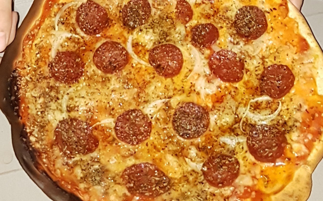 Pizza de liquidificador