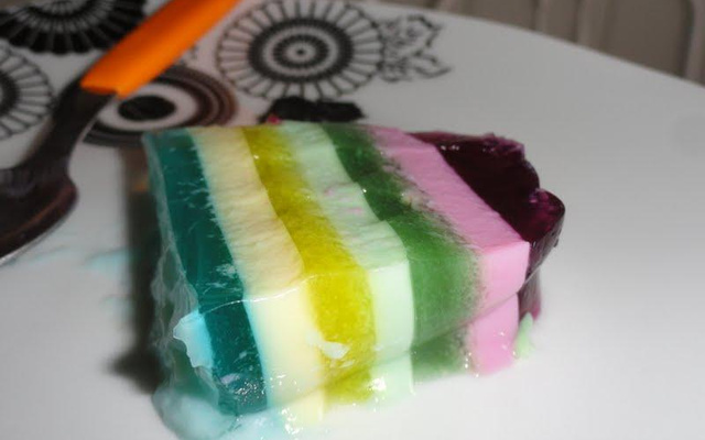 Arco-Iris de Gelatina