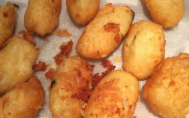 Bolinho frito de batata