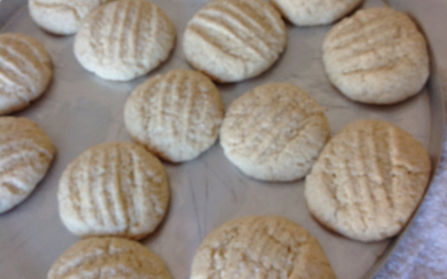 Bolacha de polvilho com coco