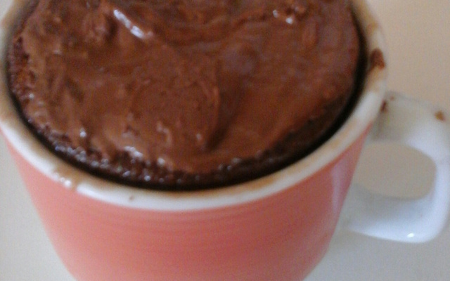 Cupcake de chocolate simples