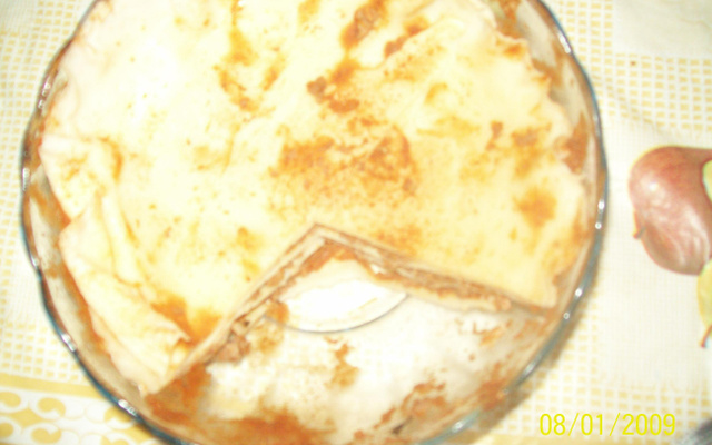 Torta de panquecas da Vania