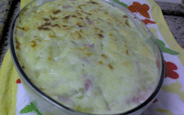Batata gratinada