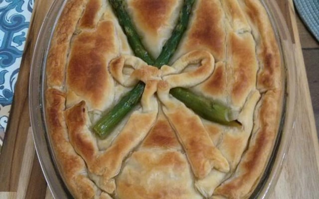 Torta de aspargos