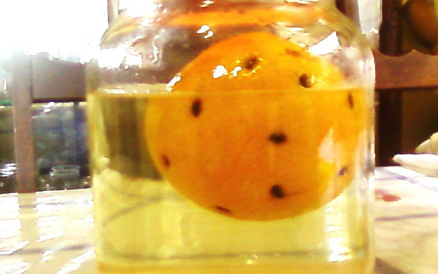 Contreau de laranja e café