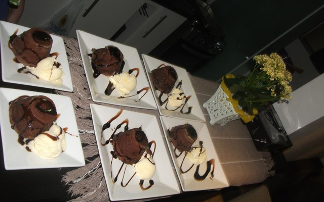 Petit gateau fácil e delicioso