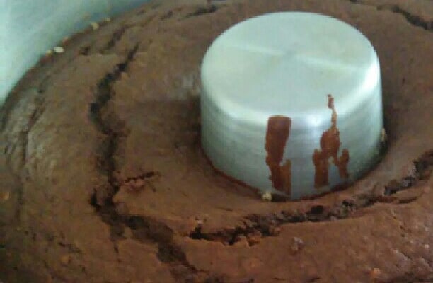 Bolo de chocolate com aveia