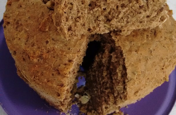 Pão 100% integral sem açúcar