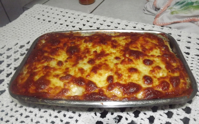 Bolo de carne moída delícia