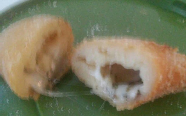 Coxinha com massa de batata