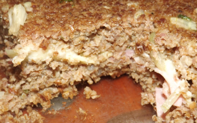 Quibe de forno recheado