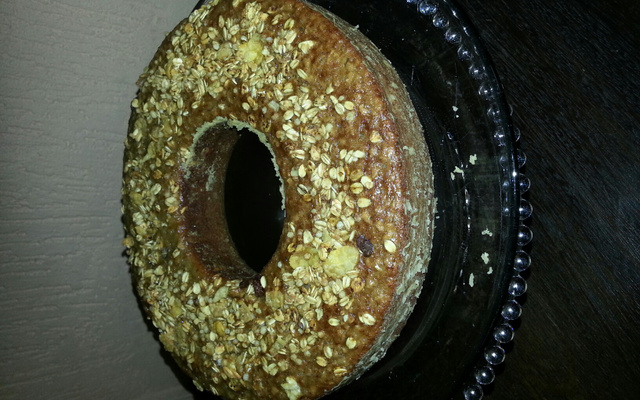 Bolo de banana integral