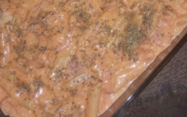 Macarrão na panela de pressão