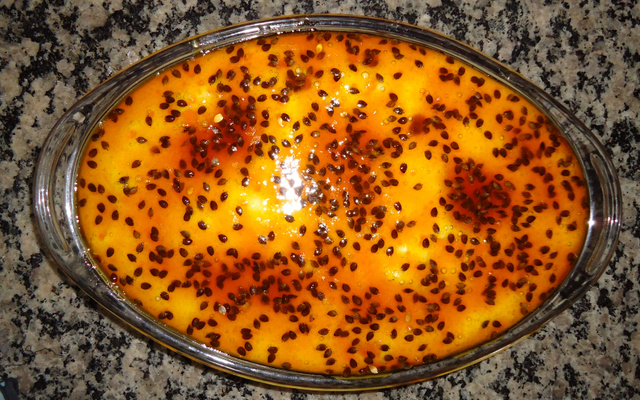 Mousse de Maracujá com Brigadeiro e Bis