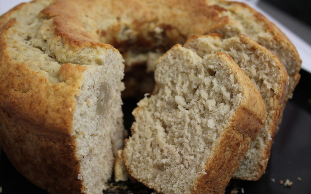 Bolo light de banana