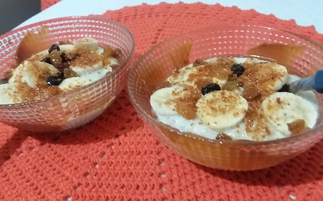 Mingau de aveia especial