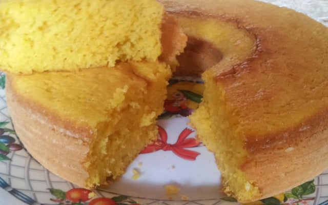 Bolo de milho cremoso