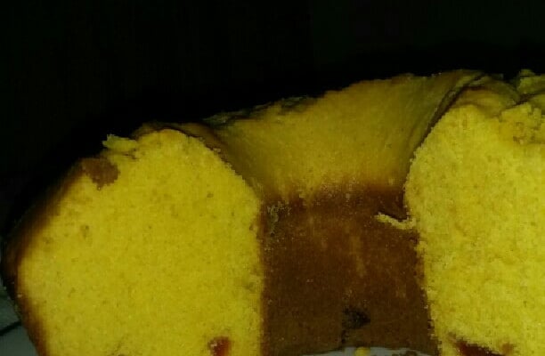 Bolo de fubá fofinho