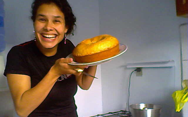 Bolo básico de banana