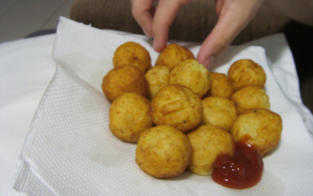 Bolinho de arroz - super fácil