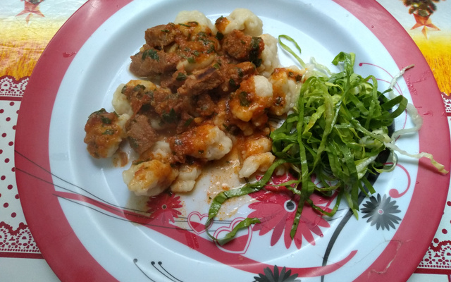 Nhoque de preguiçoso