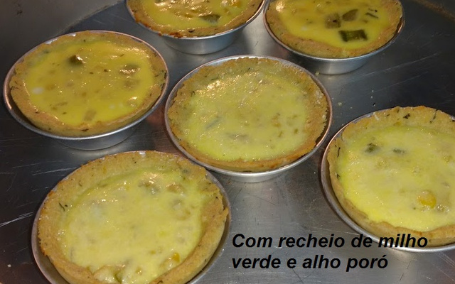 Quiche ou salgado maromba