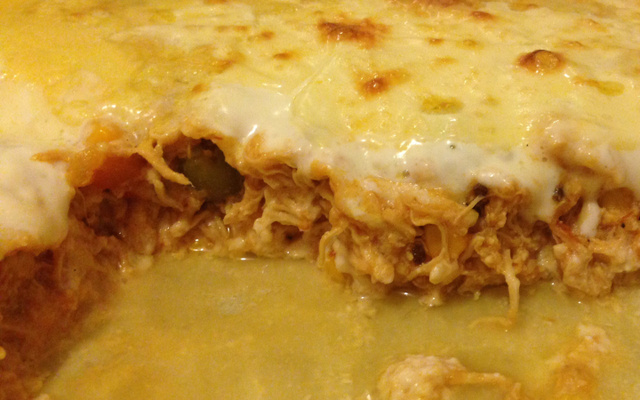 Fricassê de frango light