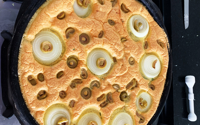 Torta capixaba tradicional