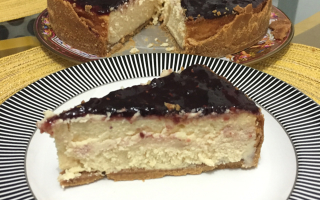 Cheesecake de amora