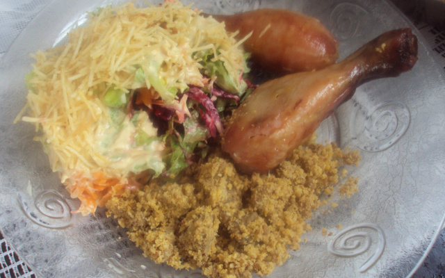 Salada inglesa da Laine