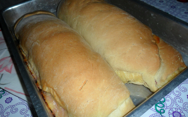 Pão recheado